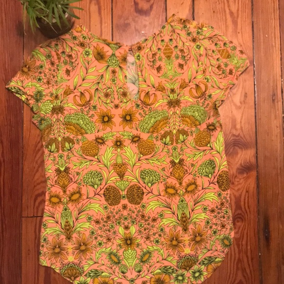 H&M Blouse |floral | Size 6 - Picture 4 of 4